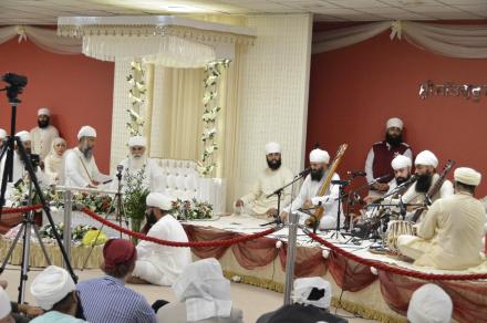 Satguru ji blessing the UK Sadh Sangat - 27 August 2016.